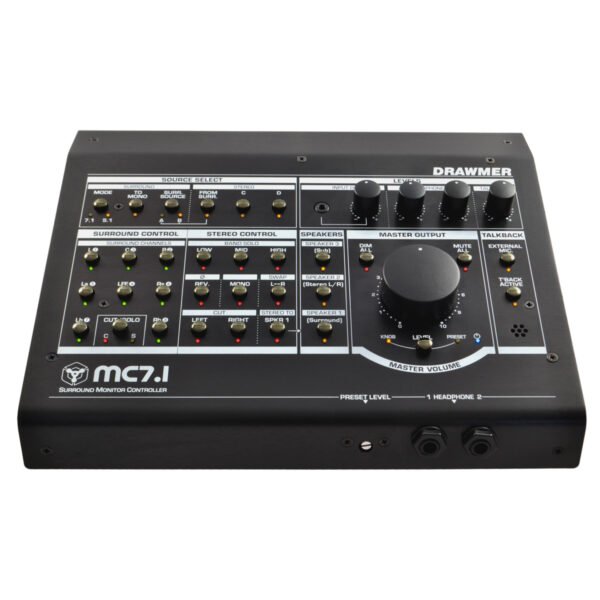 Drawmer MC7.1: Control de Monitores Surround