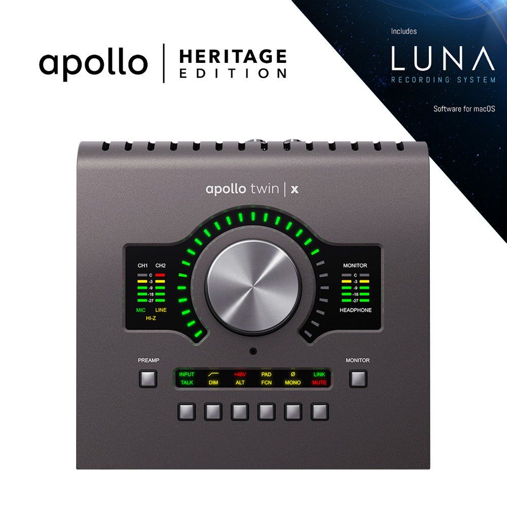 Olimpus Music  Universal Audio – Apollo Twin X Duo Heritage Ed.