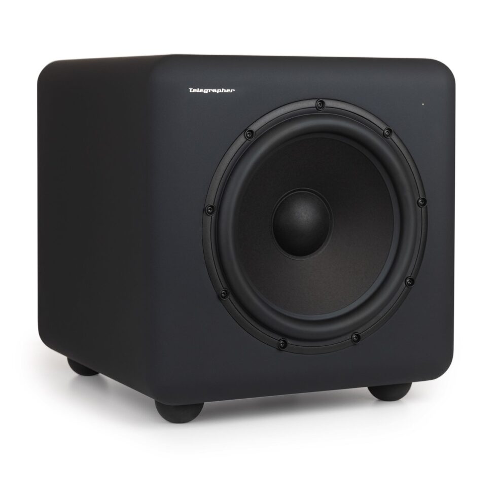 Telegrapher Elephant Active Analog Subwoofer - Crow Black - Imagen 2