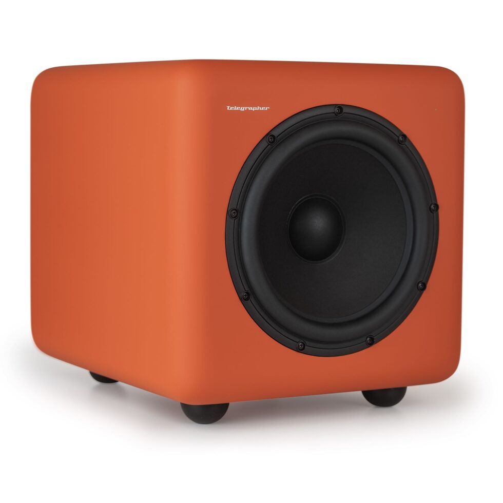 Telegrapher Elephant Active Analog Subwoofer - Jaipur Orange - Imagen 3