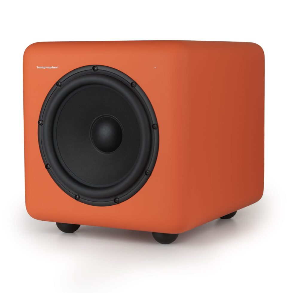 Telegrapher Elephant Active Analog Subwoofer - Jaipur Orange - Imagen 2