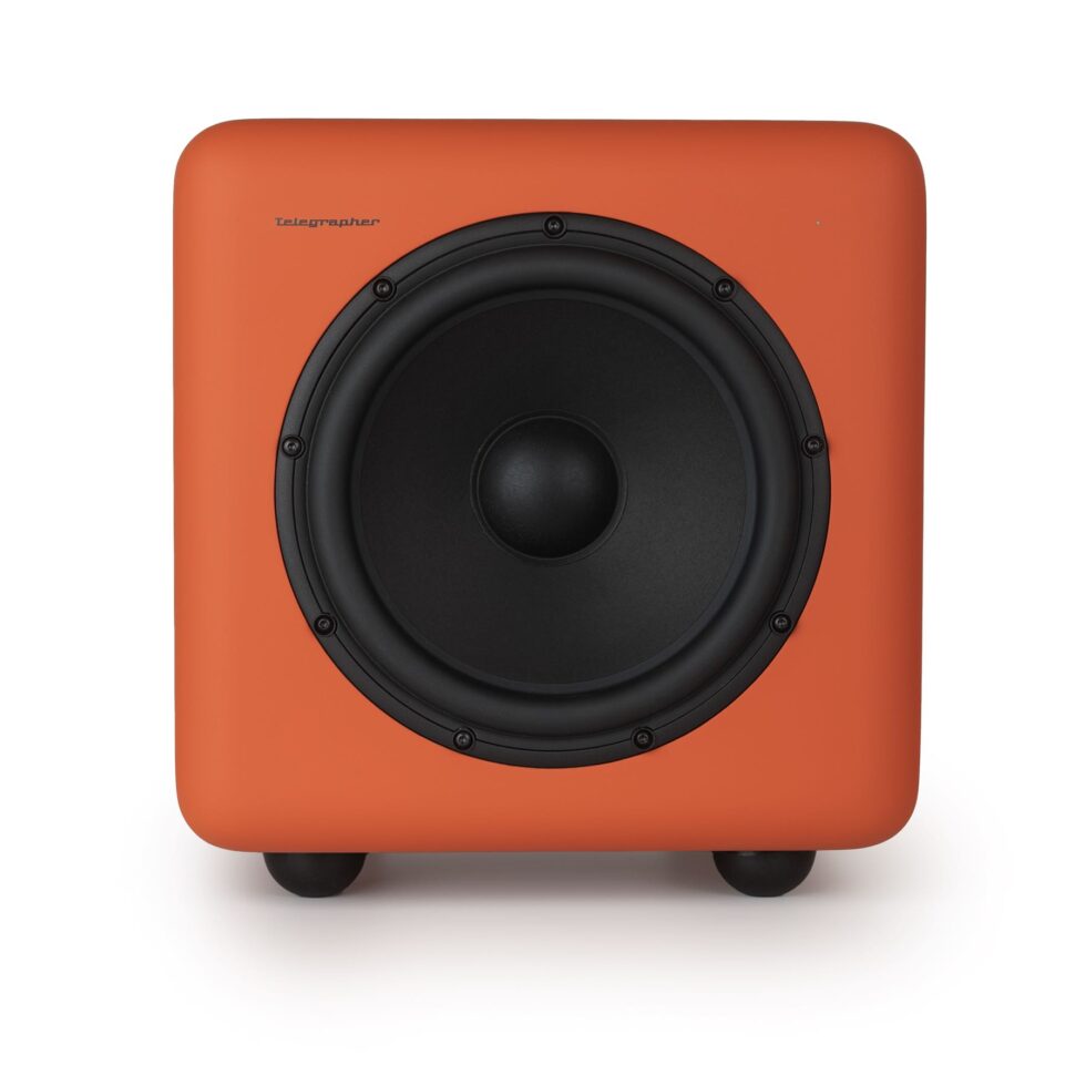 Telegrapher Elephant Active Analog Subwoofer - Jaipur Orange