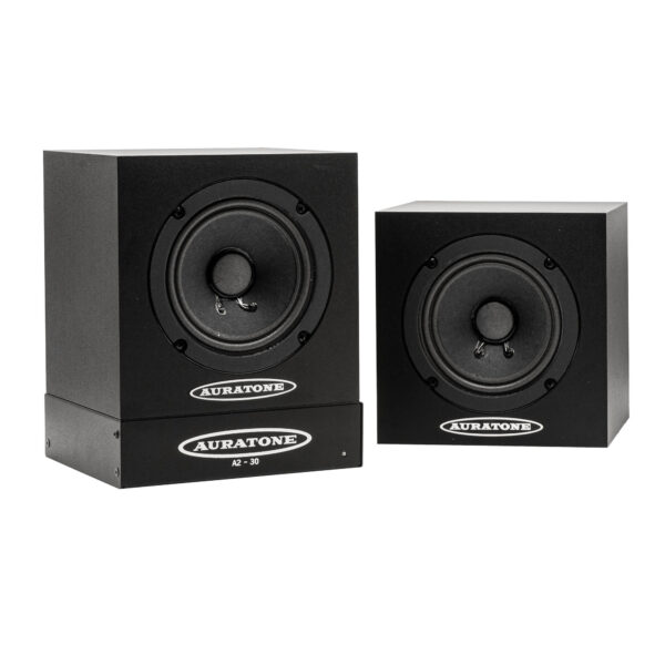 Auratone 5C Sound Cube Black (Coppia) + A2-30 power amp