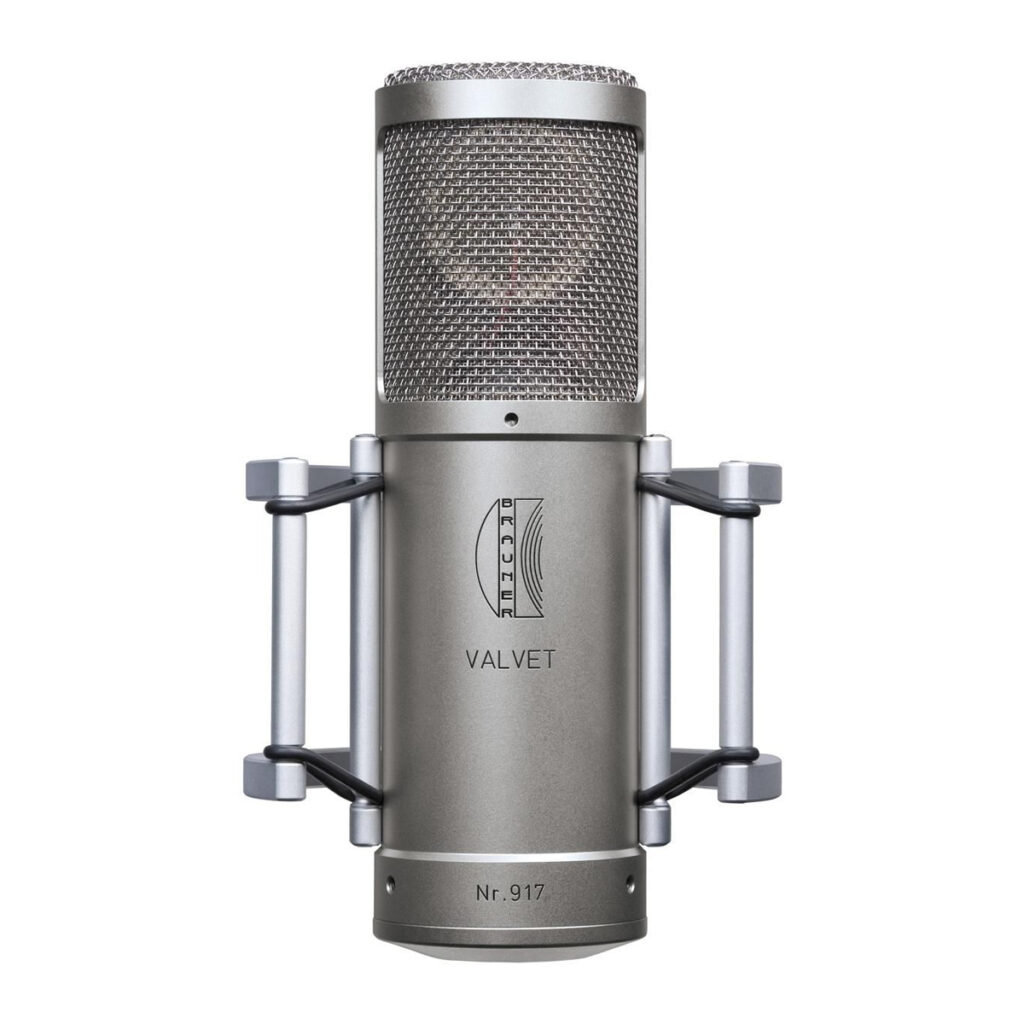 Brauner Valvet Microfono condensatore