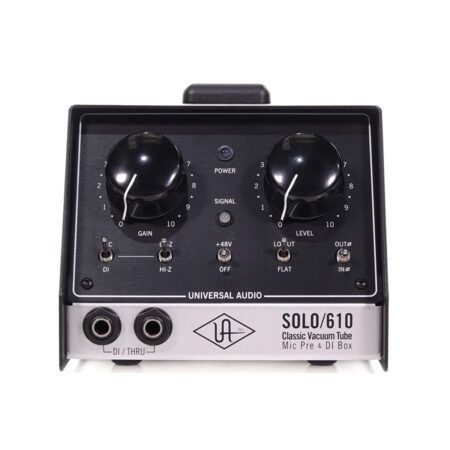 Universal Audio SOLO 610 – Pre microfonico_DI valvolare