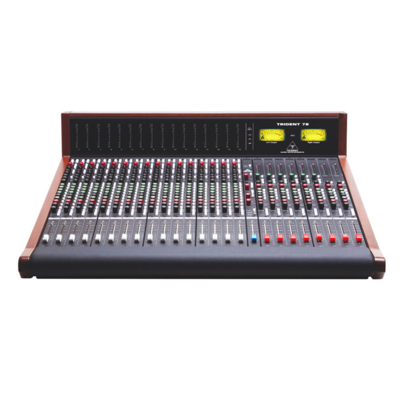 Trident Audio Series 78 16-Ch Analogue Console with LED Meter Bridge