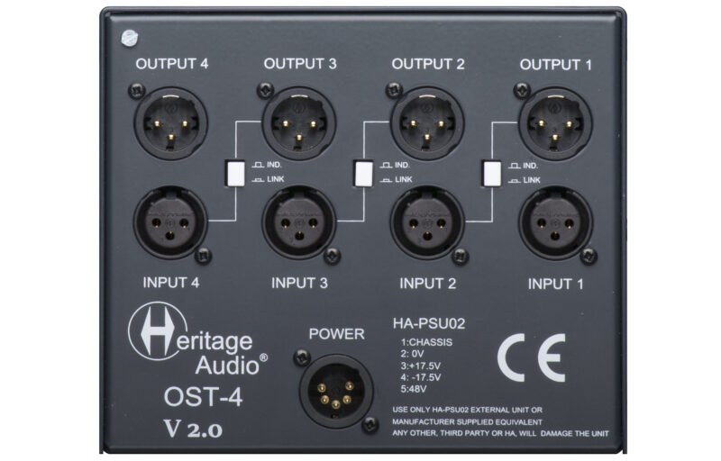 Heritage OST4 V2.0: 4-Slots 500-Series Rack - Image 3