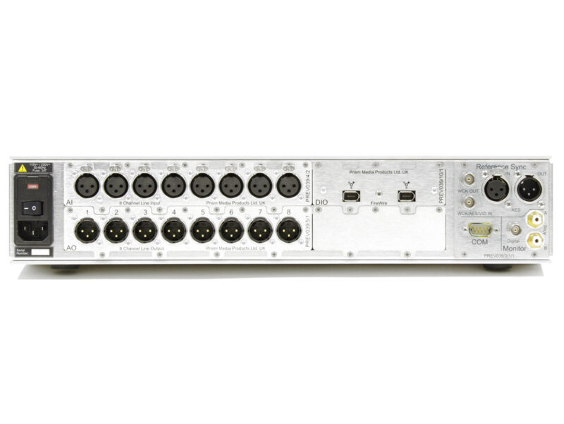 Prism Sound ADA-8XR 8 Channels AD/DA + Pro Tools HDX I/O (Recondicionado) - Image 2