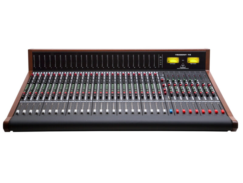 Trident Audio Series 78 16-Ch Analogue Console with LED Meter Bridge - Image 3