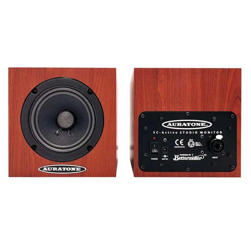 Auratone 5C Active Super Sound Cube Woodgrain (Pair) - Image 2