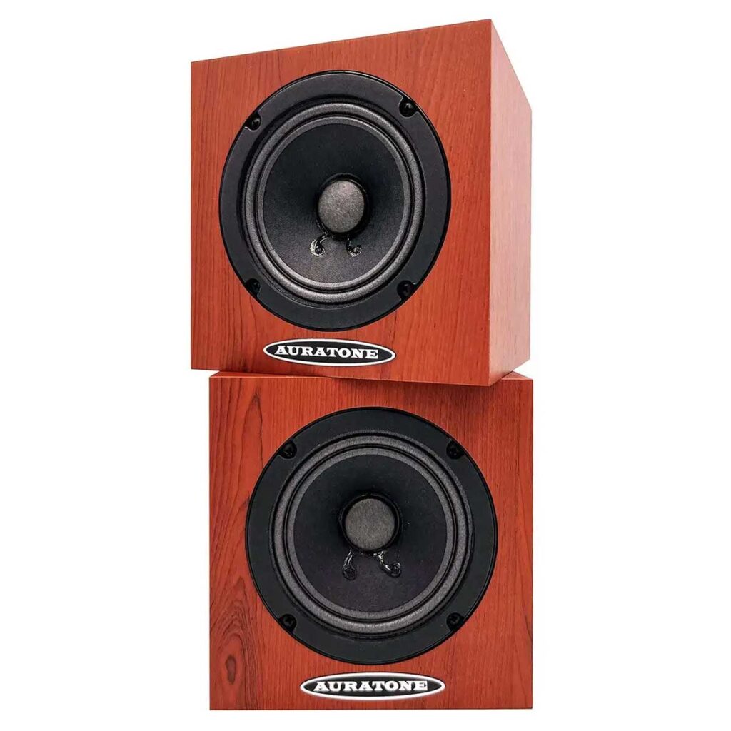 Auratone 5C Active Super Sound Cube Woodgrain (Pair) - Image 4