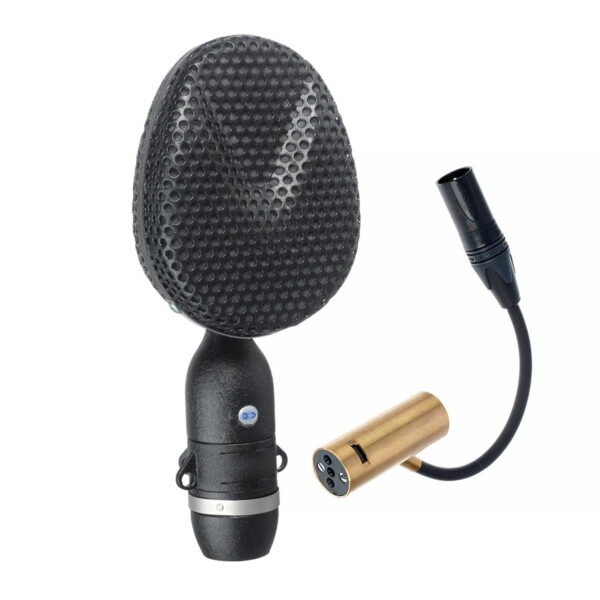 Coles 4038 ribbon microphone and adapter