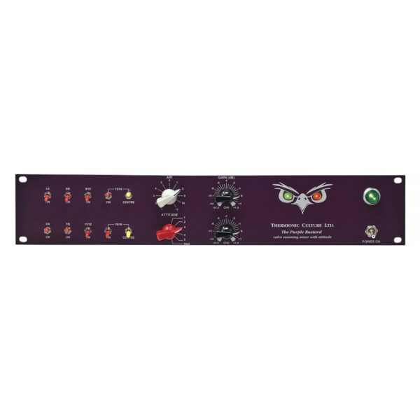 Thermionic Culture The Purple Bustard 16 ch Valve Summing Mixer