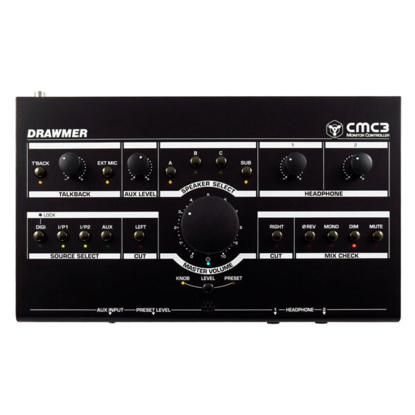Drawmer CMC3 Compact Monitor Controller with Digital Input_