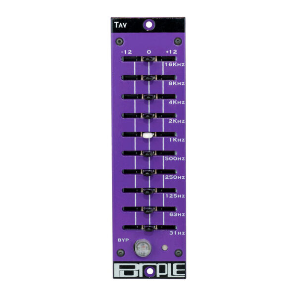 Purple Audio 5E2 Tav - 500 Series Graphic EQ_