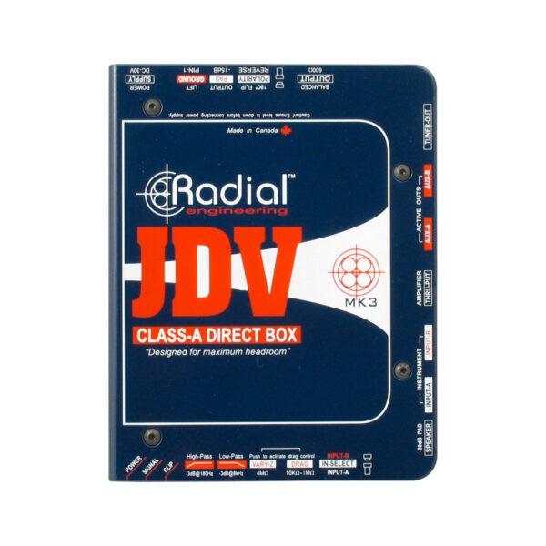 Radial JDV Active Super DI Box