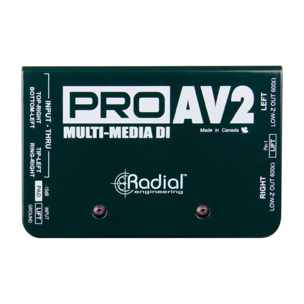 Radial Pro-AV2 Stereo Audio-Video DI