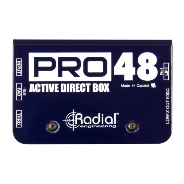 Radial Pro48™ Phantom Powered Active Direct Box
