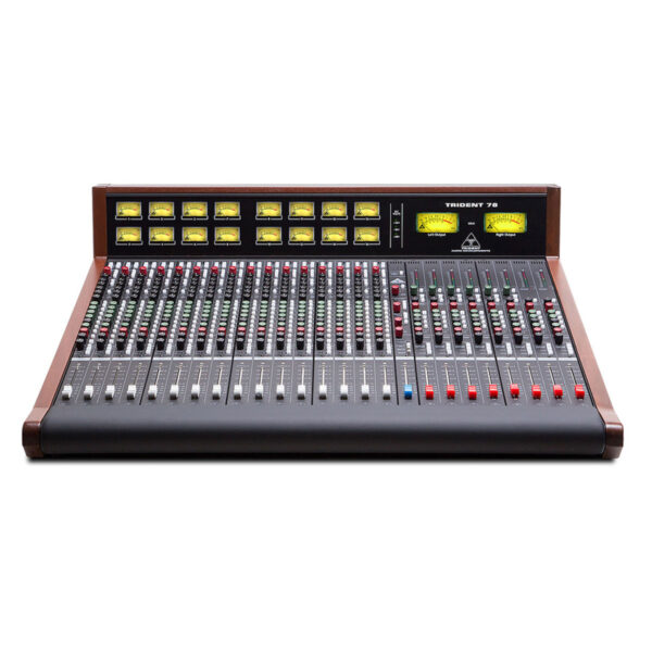 Trident Audio Series 78 16 Ch Analogue Console with VU Meter Bridge