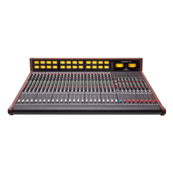 Trident Audio Series 78 24 Ch Analogue Console with VU Meter Bridge