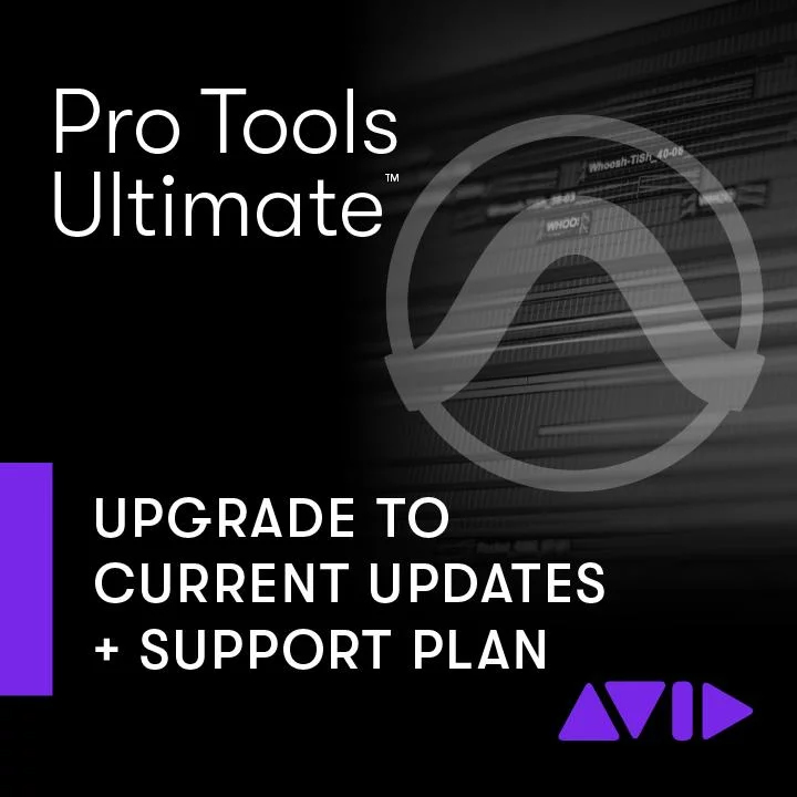 Pro Tools Ultimate 1-Year Software Updates + Support Plan (reinstatement)