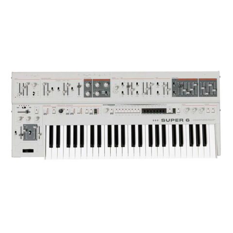 UDO Super Gemini hybrid polyphonic synthesizer white