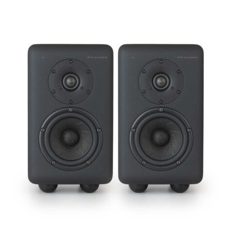 Telegrapher Loudspeakers Fox Studio Monitors Black