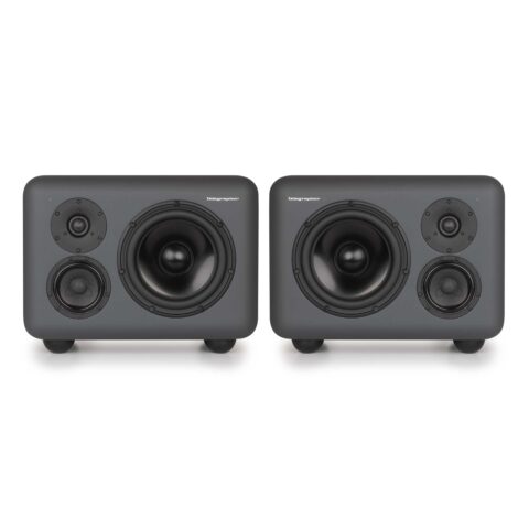 Telegrapher Loudspeakers Gorilla Studio Monitors Telegrapher Grey