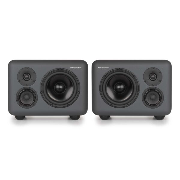 Telegrapher Loudspeakers Gorilla Studio Monitors Telegrapher Grey